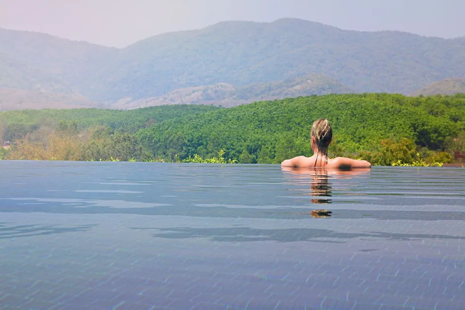 comparing vacation rental booking platforms on a laptop